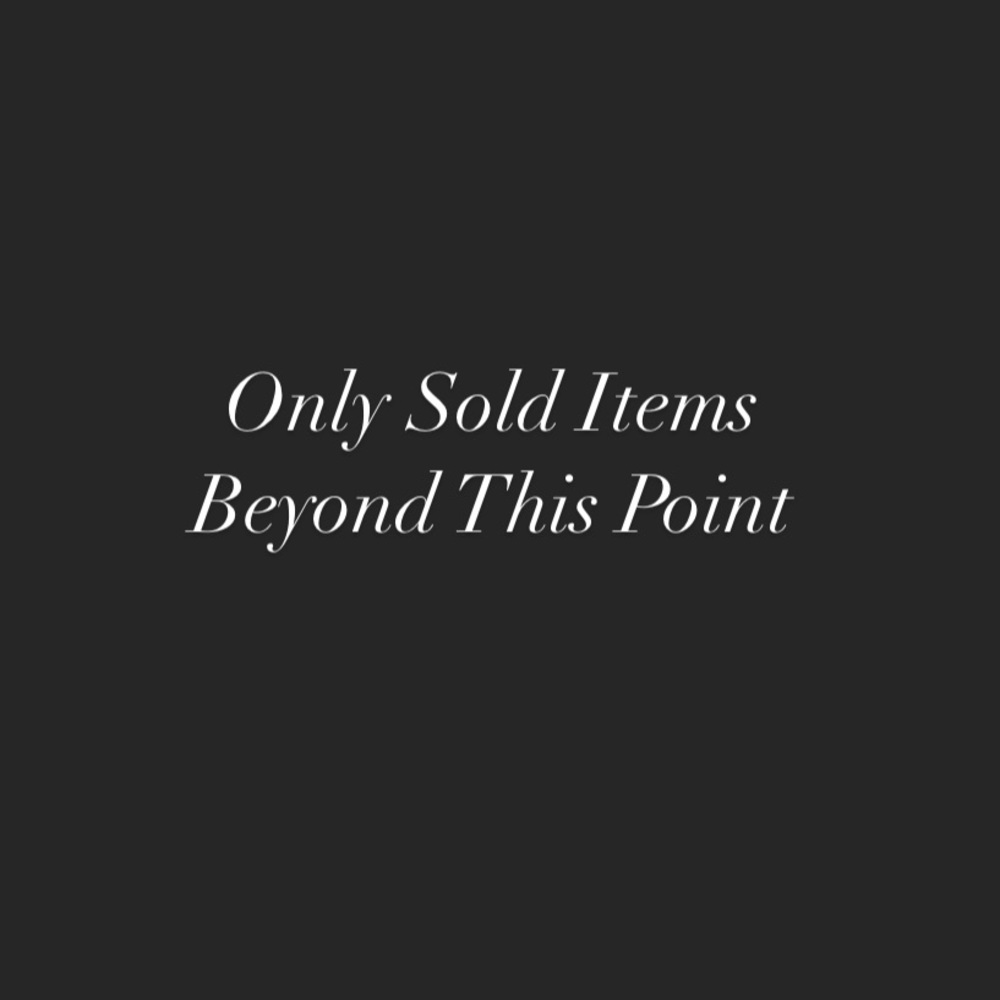 Sold items beyond here